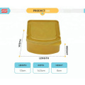 Food grade pizza sandwich plastic bread box for travel